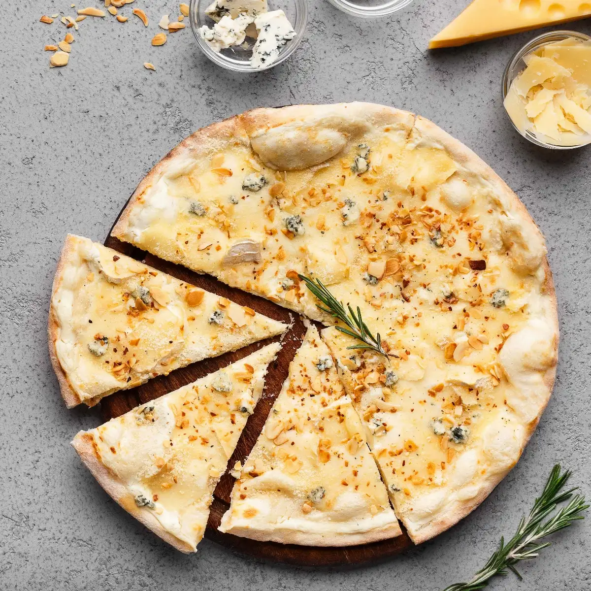 Pizza 4 fromages