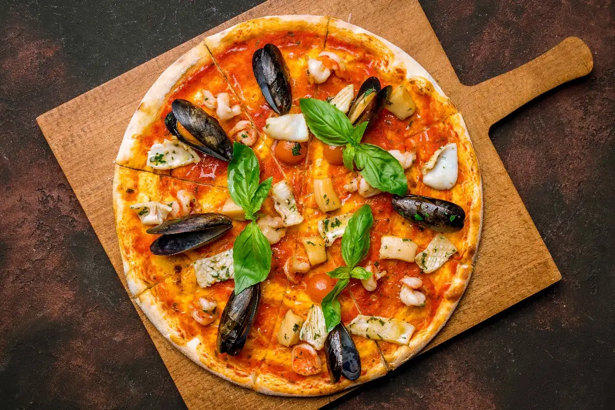Pizza fruits de Mer