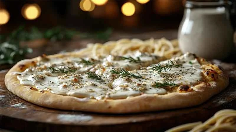 Pizza bourbonnaise